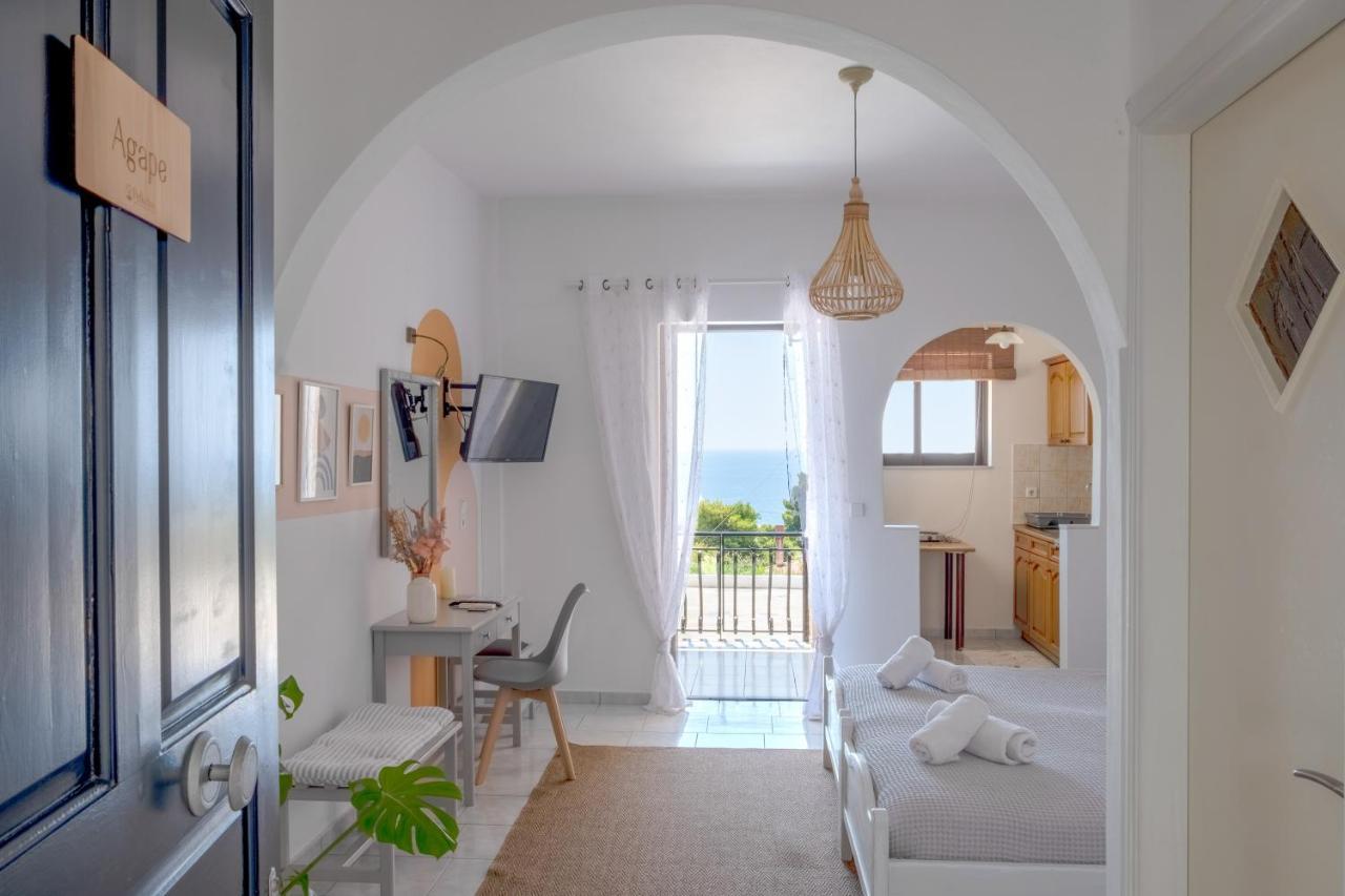 Pefkides Aegina Boutique Apartments Agia Marina  Экстерьер фото