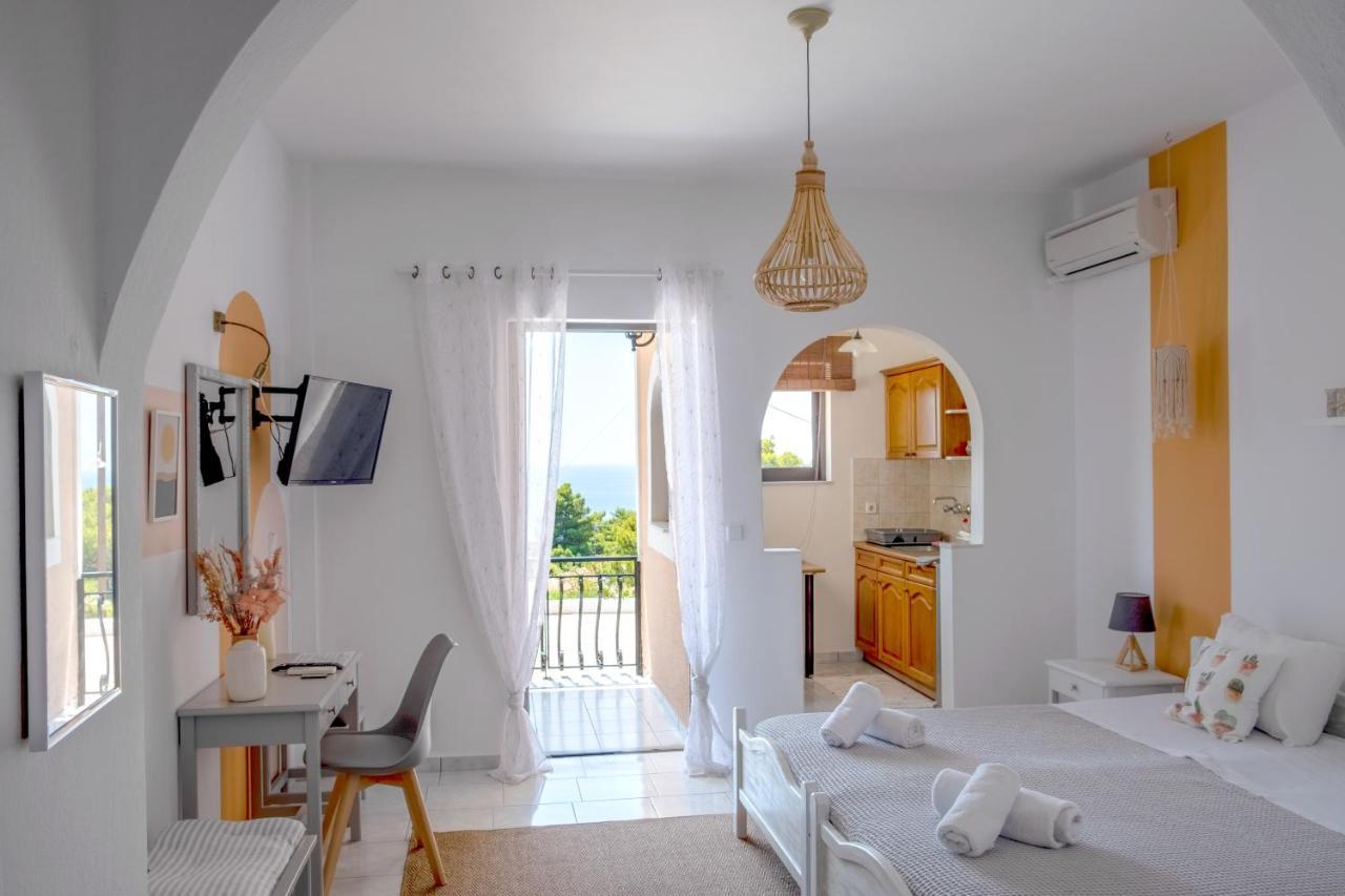 Pefkides Aegina Boutique Apartments Agia Marina  Экстерьер фото